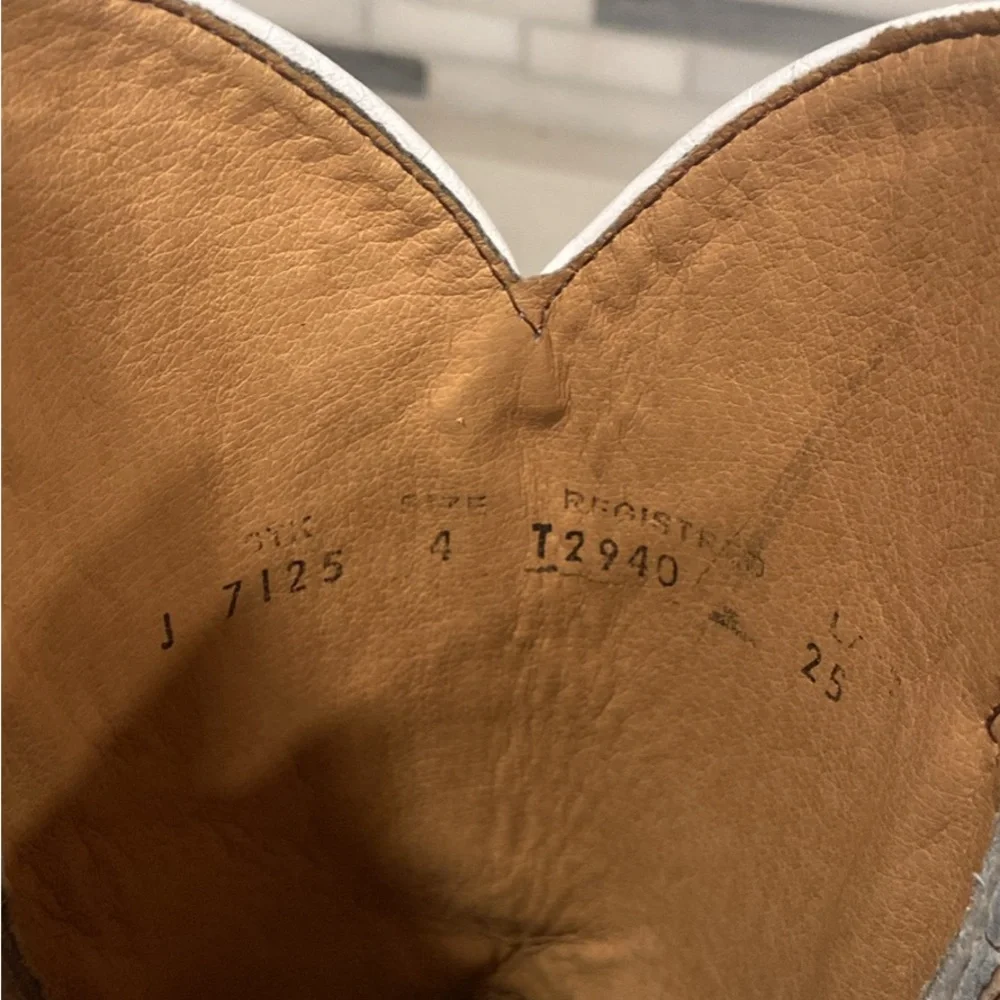 Circle G Tan and White Kids Western Boots - Picture 6 of 6